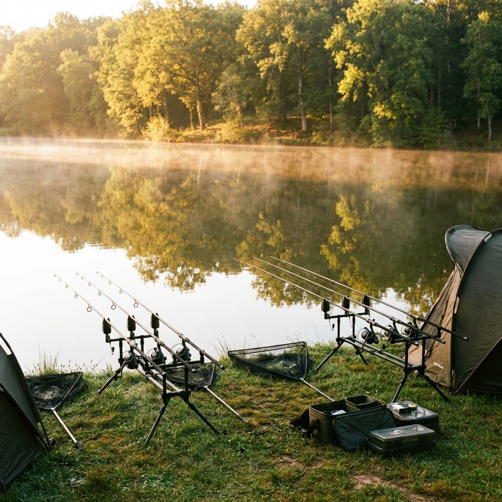 Pêche à la carpe NO KILL à l'étang